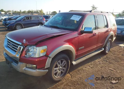 2006 Ford Explorer Eddie Bauer from USA, damaged, VIN 1FMEU74E86UB26385